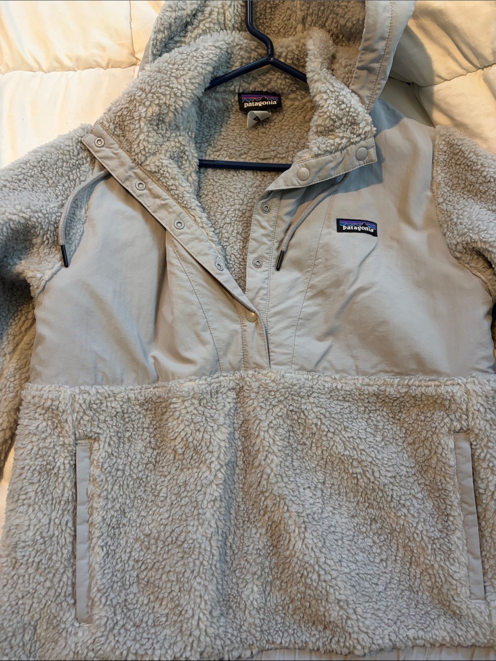 Patagonia grey Hooded Pullover